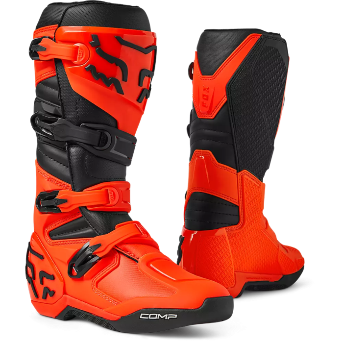 Fox Racing Comp MX Boots - Flo Orange - Phillip McCallen Motorcycles