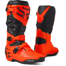 Fox Racing Comp MX Boots - Flo Orange - Phillip McCallen Motorcycles