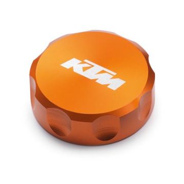 KTM Anodised Clutch Fluid Reservoir Cover - Orange