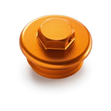 KTM Orange CNC Oil Plug - 690 Duke / Enduro