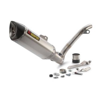 KTM 125 Duke / RC  Akrapovic Slip-On Silencer